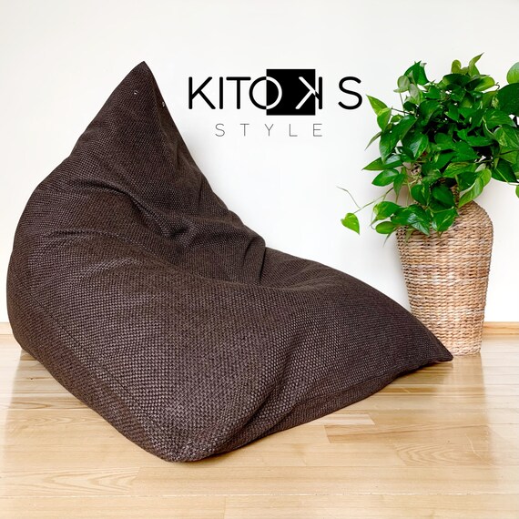 Brown Bean Bag Chair Beanbag Cover Big Gaming Fast Brown Bean Bag Chair Beanbag, Brown Bean Bag Chair Gaming