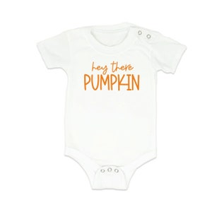 Hey There Pumpkin Halloween Baby Onesie, First Halloween, Fall Bodysuit, Baby Shower Gift
