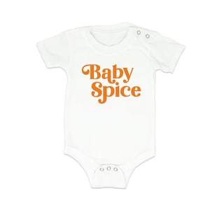 Baby Spice Onesie Bodysuit, Fall Onesie, Halloween Onesie, Baby Girl Onesie, Baby Shower Gift, Baby Gift, Boho Chic Baby Clothes
