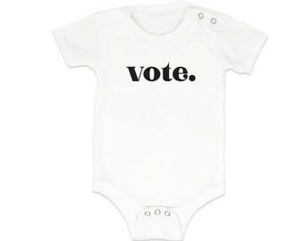 Vote, Baby Onesie, Baby Clothes, Election Onesie, Election 2020, Vote for my Future, Baby Bodysuit, Baby Boy Onesie, Baby Girl Onesie, Tee