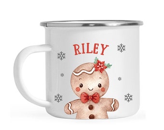 Personalized Christmas Kids Hot Chocolate Mug Kids Mug Campfire Mug Childrens Hot Cocoa Mug Kids Cup Christmas Gift for Kids Custom Name