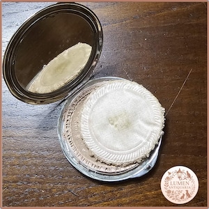 Vintage Max Factor Powder Compact • Crème Puff 1950s Makeup Accessory • Retro Vanity Collectible