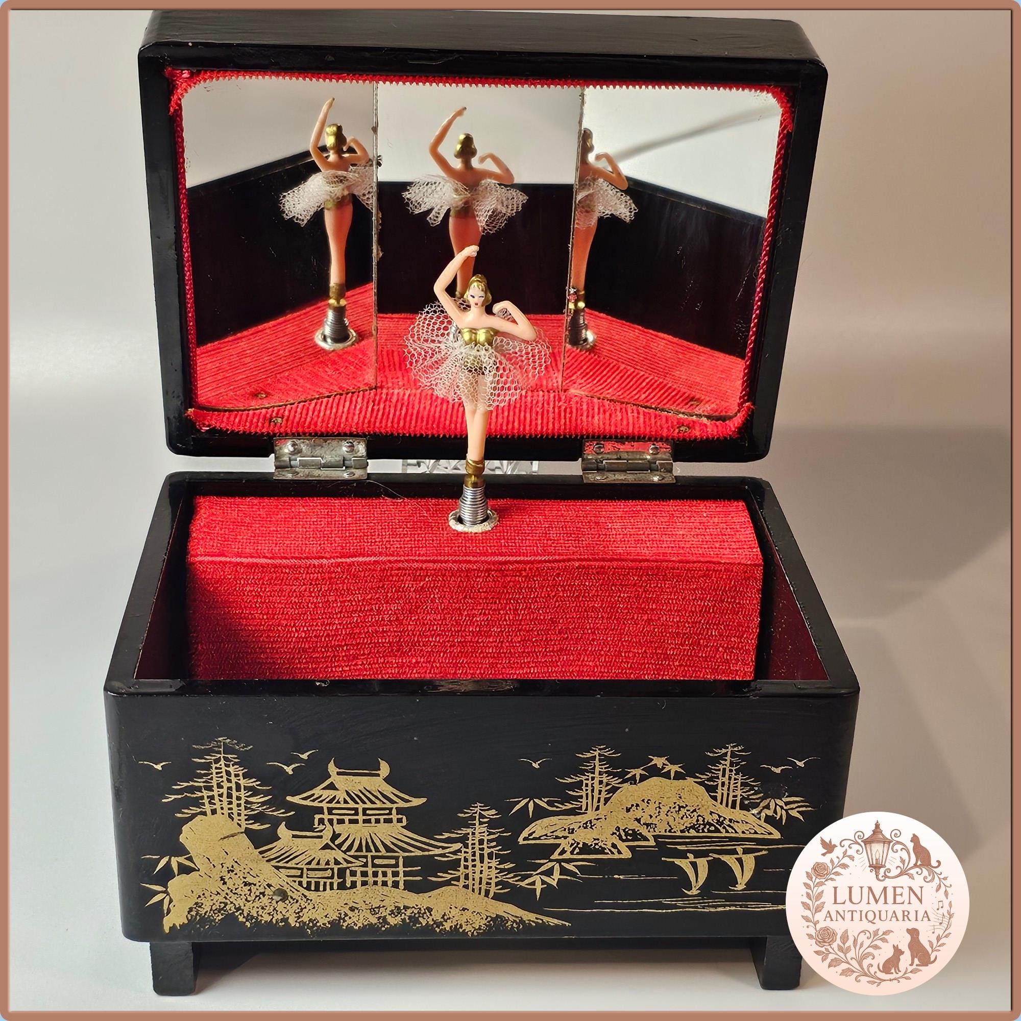 Vintage Japanese Music Box - Etsy