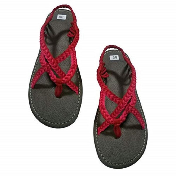 bohemian strappy sandals