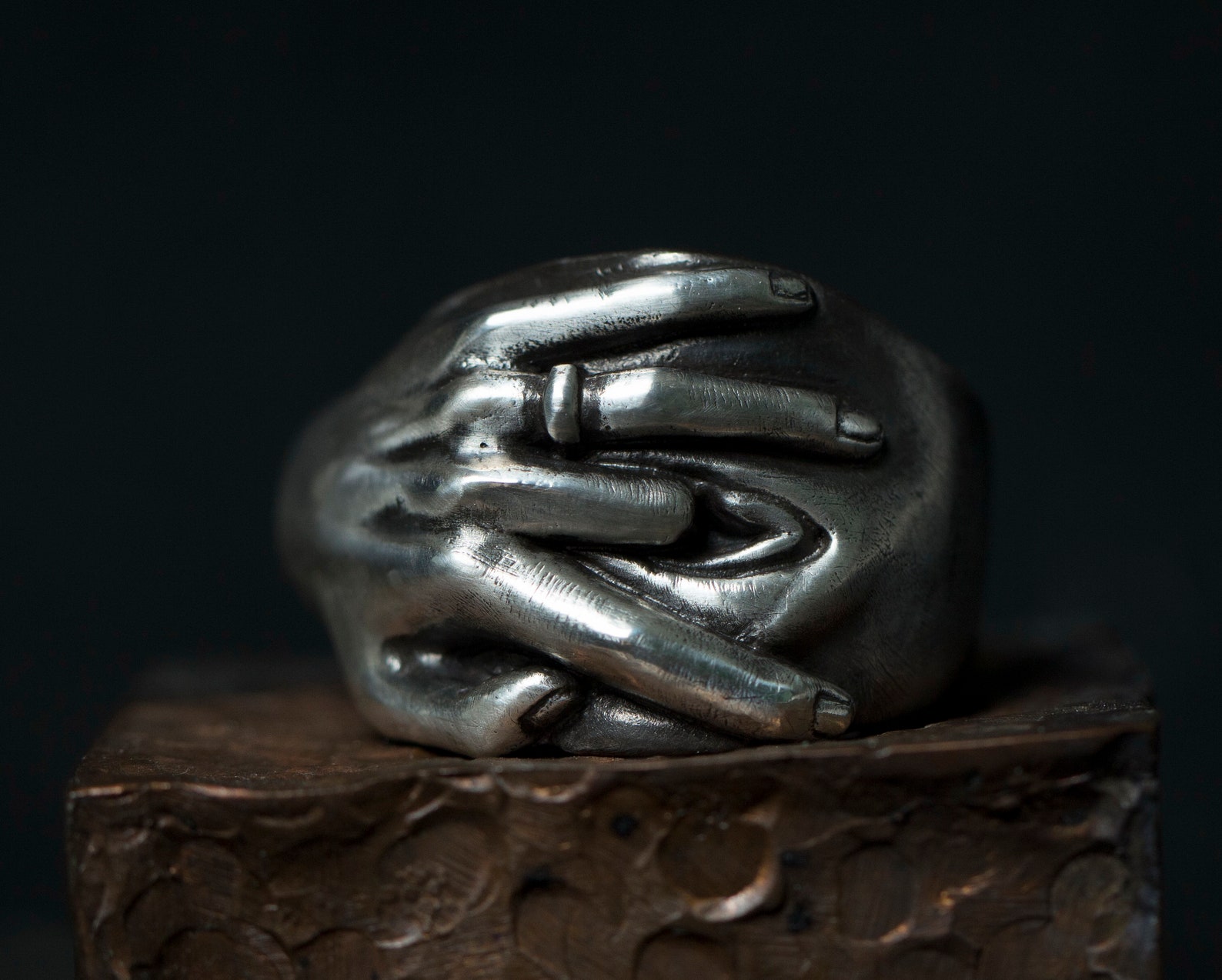 Vagina Vulva Pussy Art Sculpture Solid Silver Skeleton Hand in Etsy