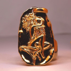 Handmade Skull Silver Ring Masonic Rock Biker Gothic Punk Pendant Love Never Dies Skeleton Devout Faith Pendant
