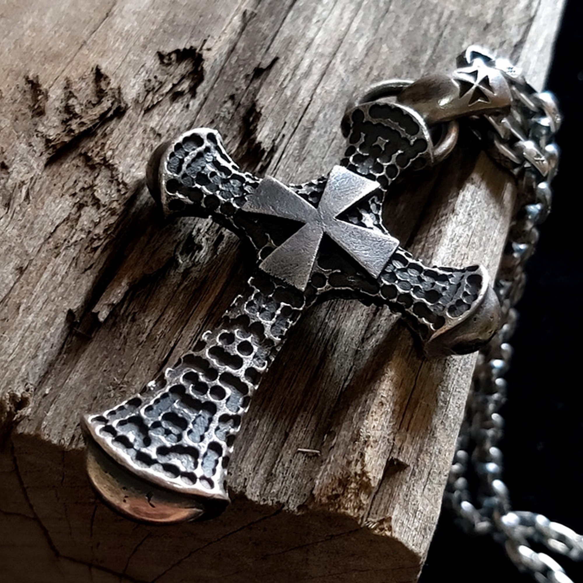 ネックレス・チョーカー [LANARCH][1169] Antique Baroque Cross Mix Necklace 1169] Antique Baroque Cross Mix Necklace - LAN ARCHIVE | 60