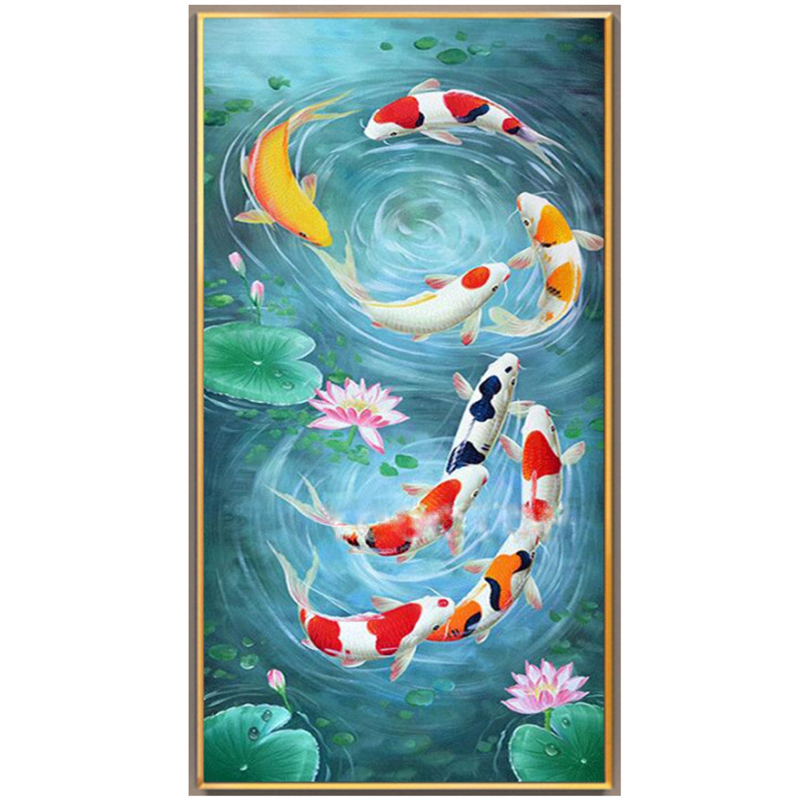 diamond painting koi