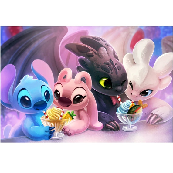 5d Diy Diamond Painting Cartoon Pokemon Eat Ice Cream Full Square Round Resin Drill Mosaic Embroidery Decor Kids Gift