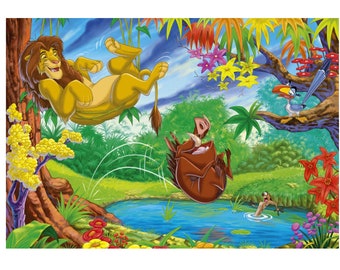 Disney Lion King 5D DIY Diamante Pintura sobre lienzo para niños y adultos