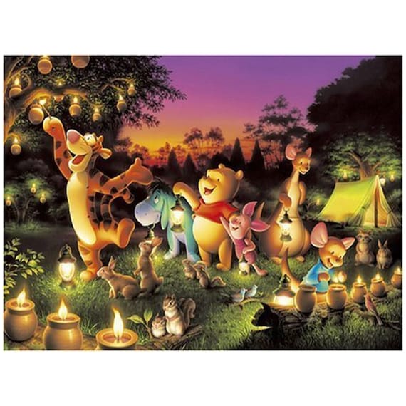 Winnie the Pooh DIY Diamond Painting Cross Stitch Crafts 5D Diamond Mosaic  Home Decor Full Diamond Embroidery Cartoon 