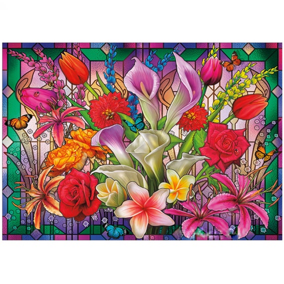 Flower Diamond Painting New Collection Orange Roses Full Round/Square  Mosaic DIY Cross Embroidery Rhinestone Home Decoration