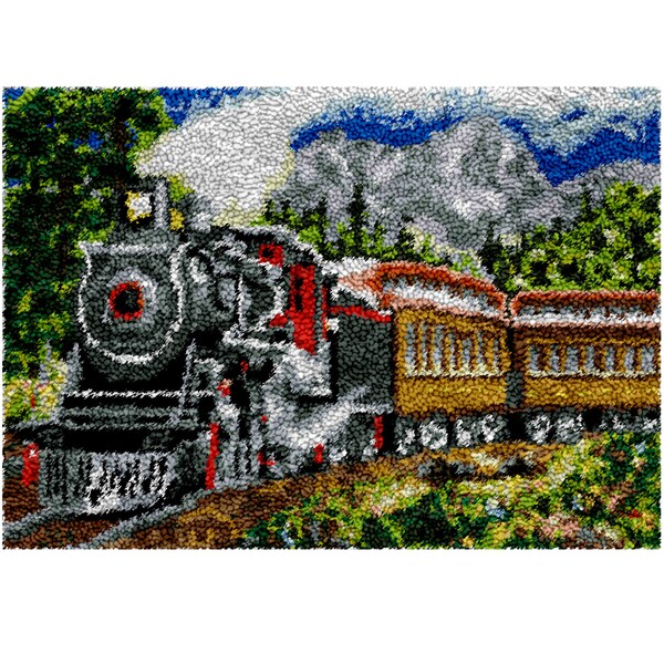 Retro Latch Hook Kits Etsy