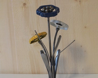 Metalart bloemstuk