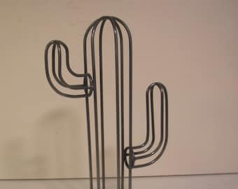 Cacto, planta, arte de metal