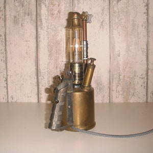 Steampunk lamp afbeelding 6