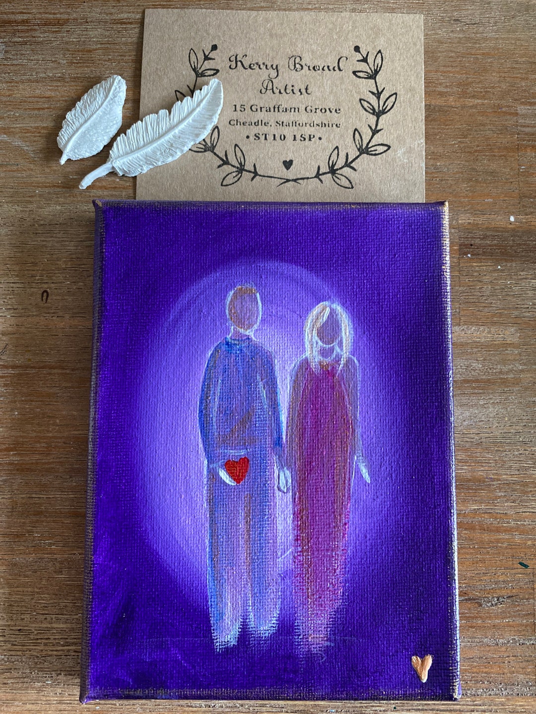 Lovers Art Lovers Gift Lovers Painting Ideal Gift for Your Etsy Denmark