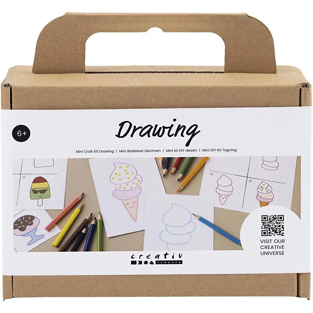 Printing Craft Kit for Children With Polystyrene Blocks. No Carving Tools  Needed Suitable for All Ages. All You Need to Get Printing. 