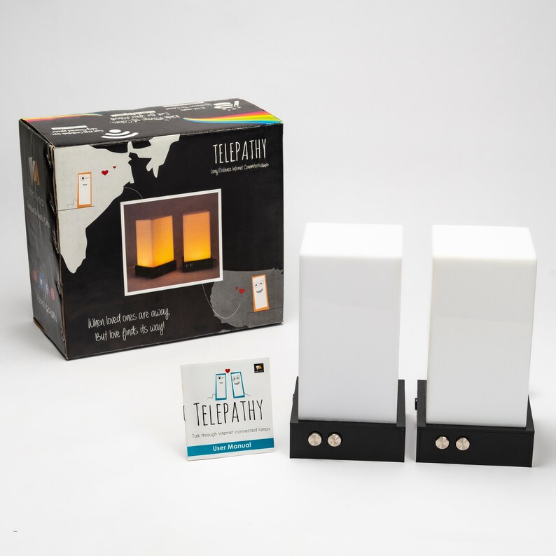 Telepathy Friendship Lamp | Long Distance Touch Light, Wifi Connected ...