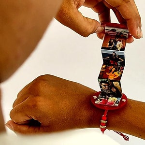ZOCI VOCI Unique Pop up Photo Rakhi Rakshabandhan Gift for Brother