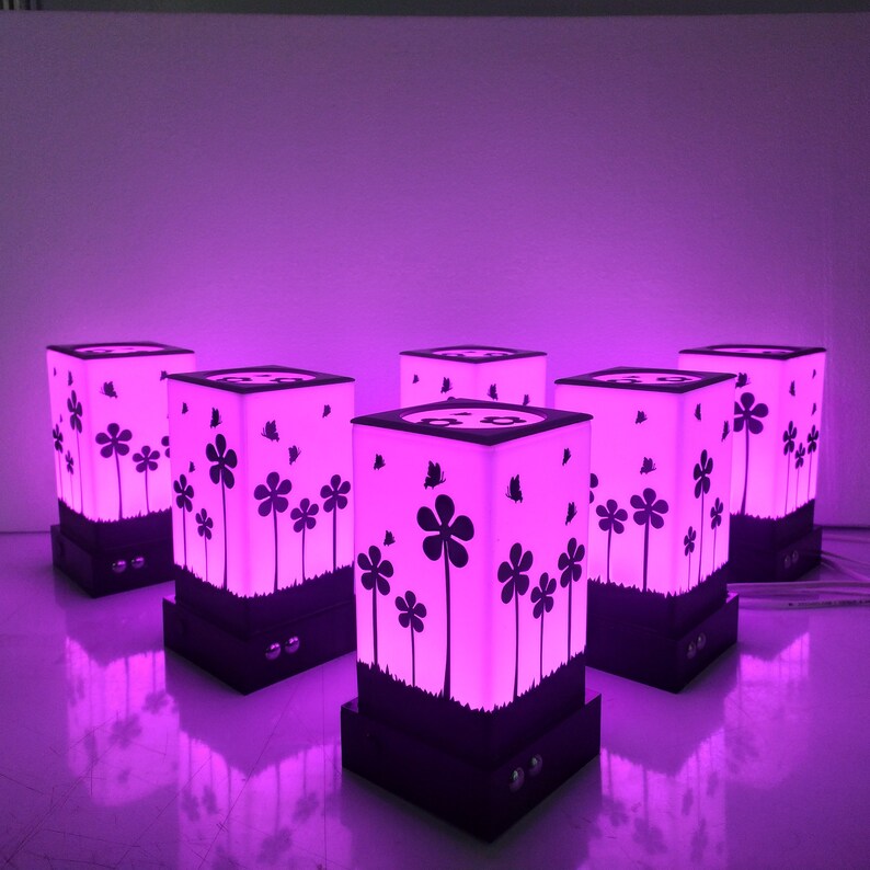 Telepathy Long Distance Wifi Touch Lamps by Zoci Voci Home Etsy