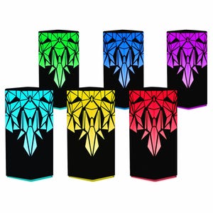 Telepathy® Friendship Lamp® - Raining Diamonds - Long Distance Wi-Fi Touch Lamps with Lifetime Free Subscription Set of 6 Lamps
