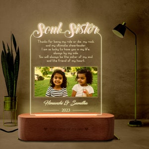 ZOCI VOCI Soul Sisters Lampe – Rakshabandhan Geschenk für Schwester