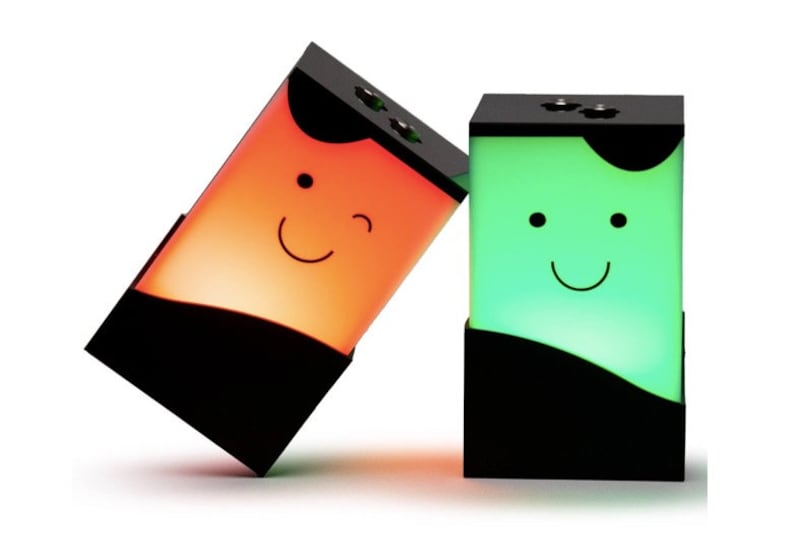 Telepathy® Toddlers – Lámpara de la Amistad® / Lámparas de larga distancia para parejas, relaciones a distancia, familiares y amigos - Luces con Wi-Fi