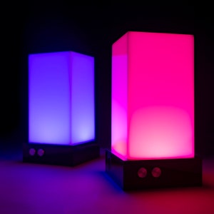 Telepathy Lamp for Long Distance Friends & Family | Tap on One, Other Lights up No Matter the Distance Wi-Fi Connected