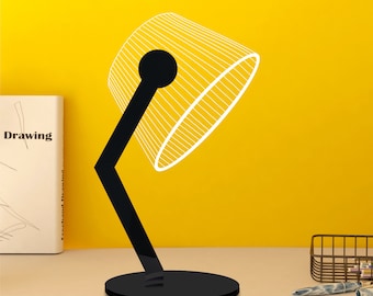 ZOCI VOCI Linelight – 3d Illusion Lamp - A Perfect Lamp for Desk, Office | Best Christmas and Thanksgiving Gift for Students