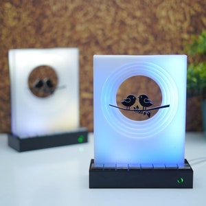 Telepathy Music – Stay Connected Long Distance Music Lamps - & Send Musical Messages to your Loved Ones | Unique Christmas Gift