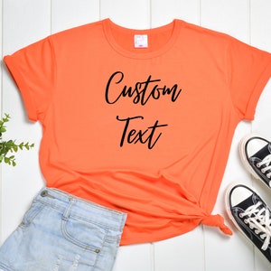 custom Shirt,custom T-shirt,Personalized Shirt,for women,Personalized T-shirt,Custom printed shirt,Custom Design shirt,Custom gift,Clothing