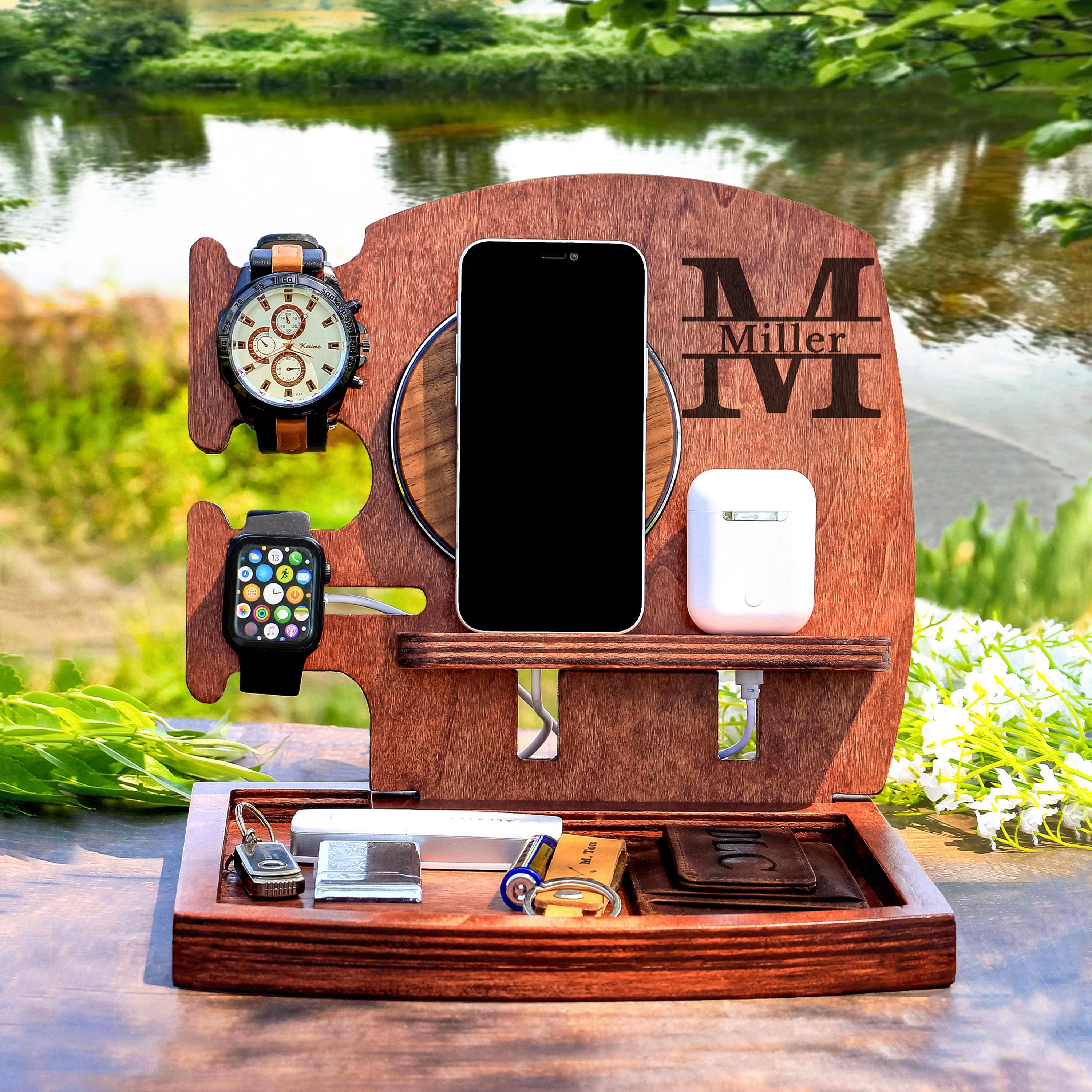 Nightstand Organizer Apple Watch Holder Nightstand Oittm Apple