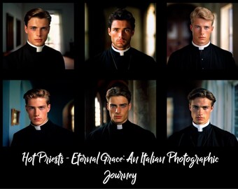 Coffee Table Photo Book | An Italian Photographic Journey | Hot Priests | Gift Idea | Coffee Table Book | Home Decor | Gift Idea | Album