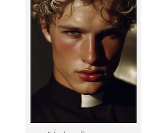 Calendario Romano 2027, Hot Priests A3 Wall Calendar, Handsome Men Calendar