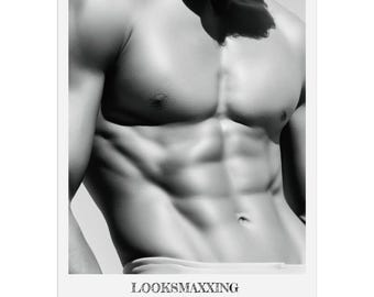 LOOKSMAXXING Väggkalender 2027 | Storlek A3, Ledger