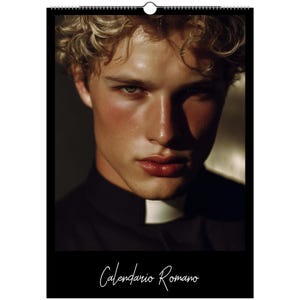 Calendario Romano Calendario da parete 2026 / Calendario Hot Priest / Idea regalo / Regalo per lei / Regalo di compleanno / Regalo di Natale / Regalo per uomo gay / A3 /