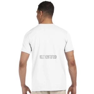 Rizz Certified Cat Unisex Crewneck 100% Cotton T-shirt image 10