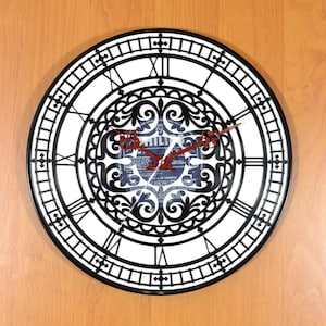 Vinyl Wall Clock - Custom Wall Clock Vintage - Birthday Gift - Vinyl Record Clock - Wall Clock Gift Idea - Retro Clock - Wall Decoration