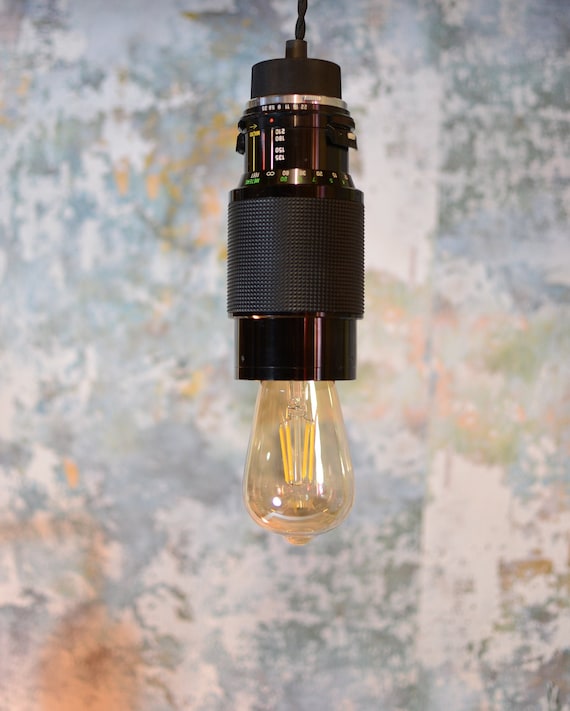 voor eeuwig Conventie duurzame grondstof Ceiling Lens Lamp Vintage Lighting Retro Lamp Pendant - Etsy