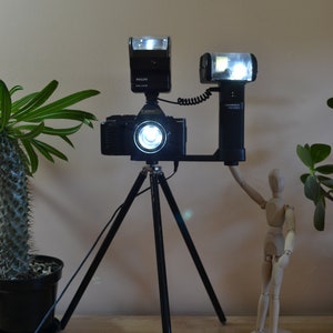 Vintage Lamp Camera Canon - Retro Lamp - Desk Lamp - Table Lamp - Birthday Gift Lamp - Bedside Lamp - Sideboard Lamp - UK Lamp - Art Deco