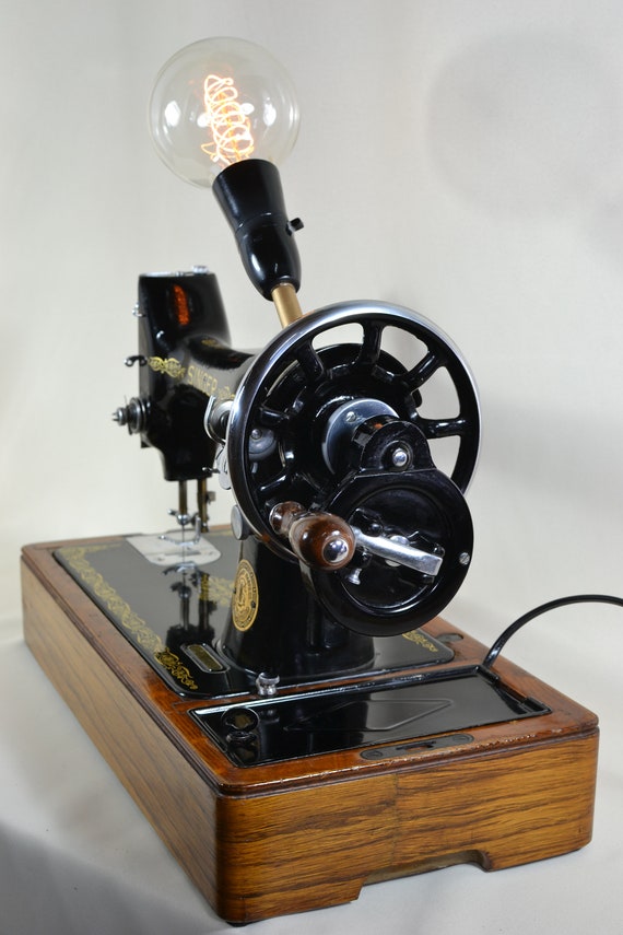 1950s SINGER 作業灯 デスクライト フェザーウェイト 1950s SINGER