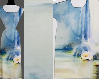 Stenzo Jersey impresión digital cadena plumas azul marino panel rapport 120 cm