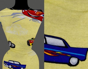 6,60 €/m 50cm STOFF Flanell BAUMWOLLE Auto Autos Wagen Kinder Muster gelb 6,60 €/m 50cm STOFF Flanell BAUMWOLLE Auto Autos Wagen Kinder Muster gelb
