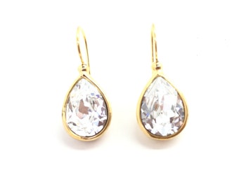 Marilyn Crystal Hook Earrings