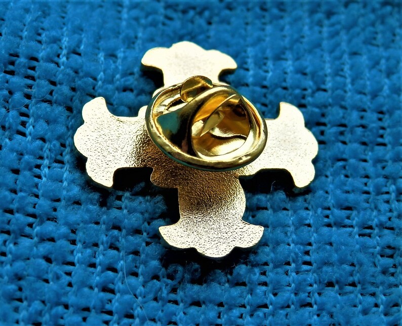 Constantine Cross Masonic Enamel Lapel Pin Badge Scottish Etsy