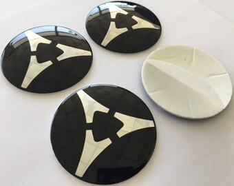 Vintage Dodge Logo Hubcap Decal Sticker Graphic Vinyl Chrome /"fratzog/"