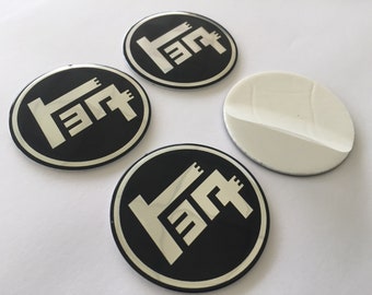 Roundl Aluminum TEQ Badge Universal Black