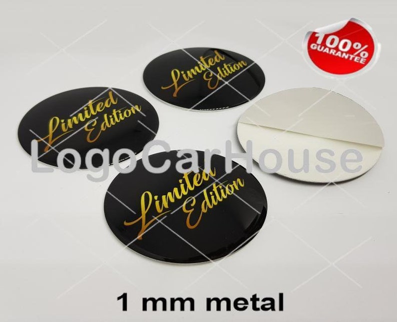 Metal Stickers Car Wheel Center Cap Stickers Set of 4 Etsy