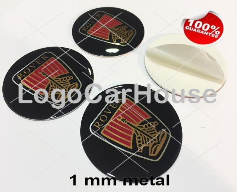 Metal Stickers Car Wheel Center Cap Stickers Set of 4 Etsy